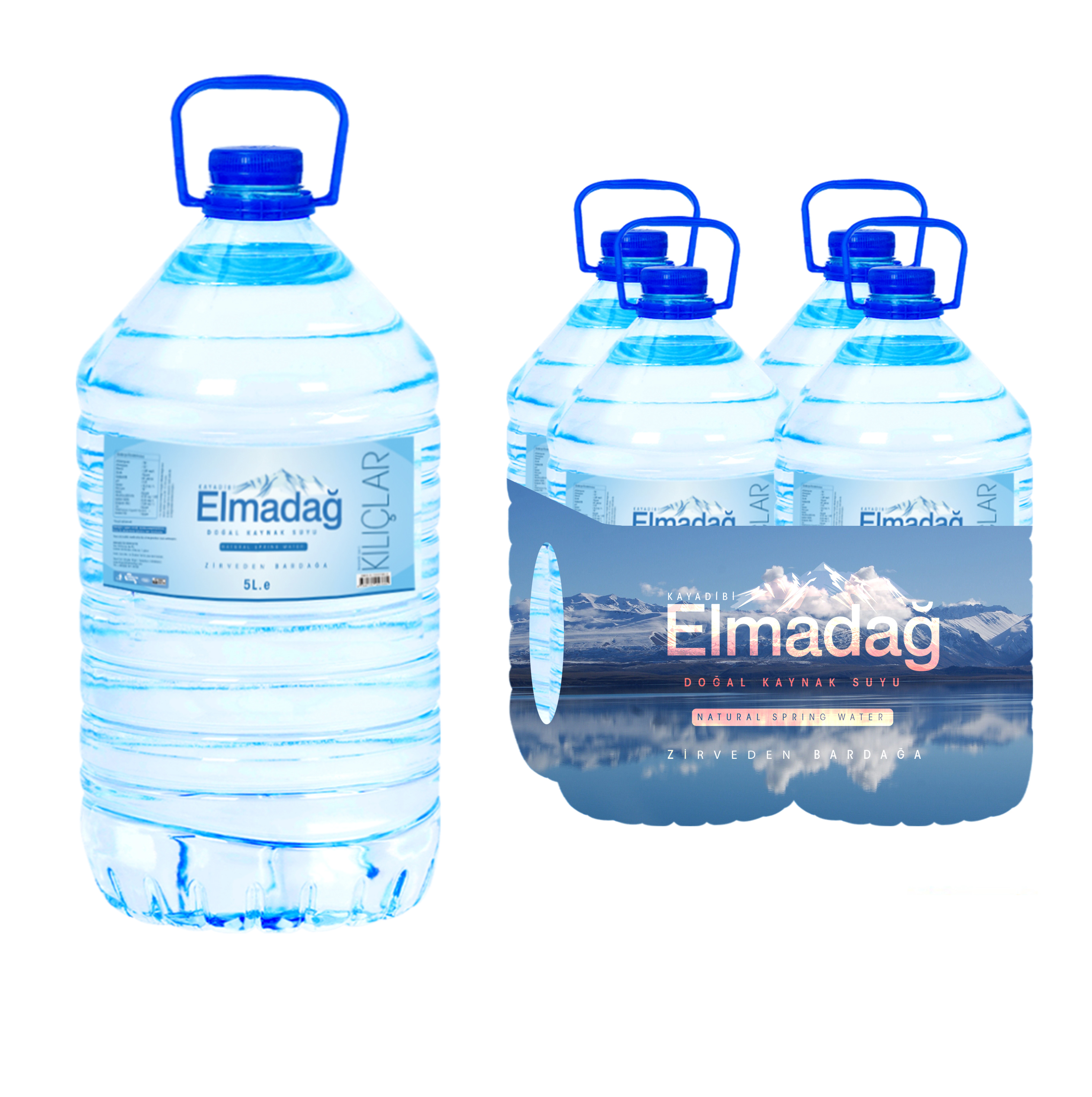 Elmadağ 2x5 LT Pet Şişe Su