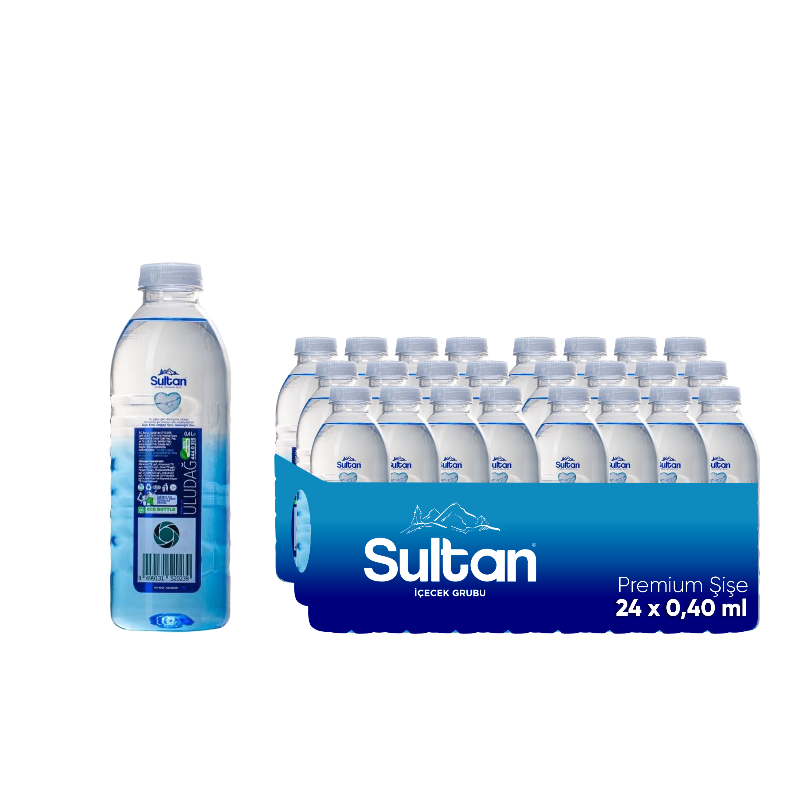 Sultan Water 12x400 ml - Premium Bottle