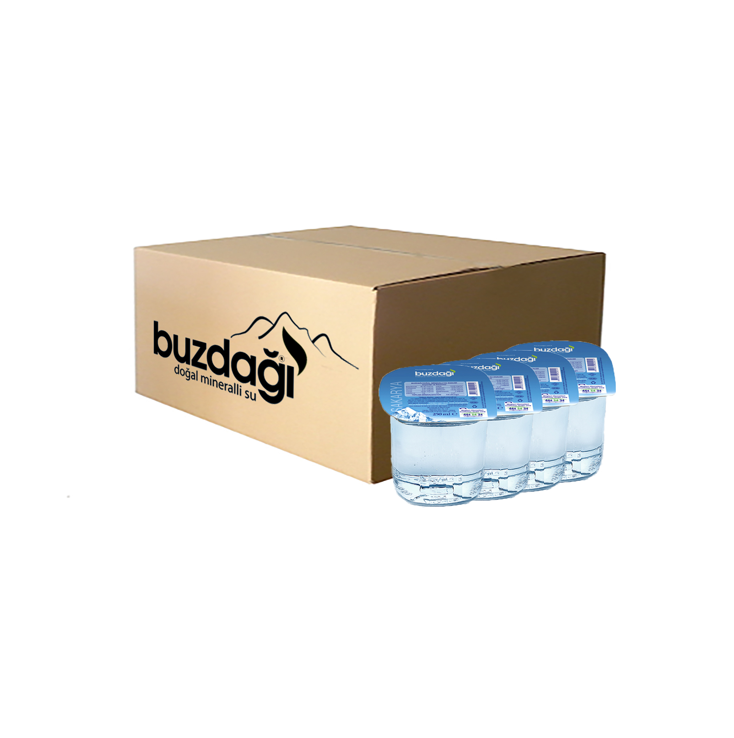 Buzdağı Bardak Su 60 x 180 ml.