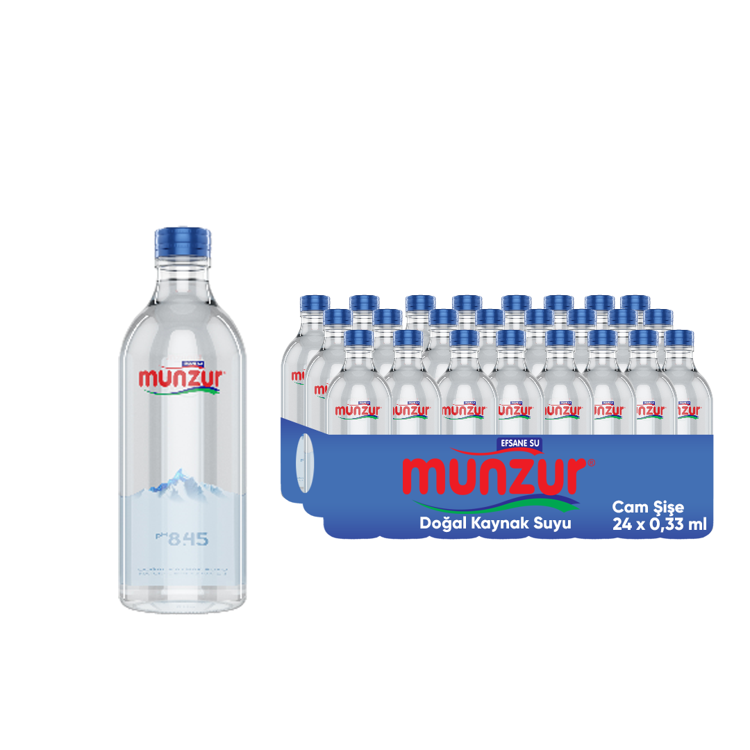 Munzur Su 12x330 ml - Cam Şişe