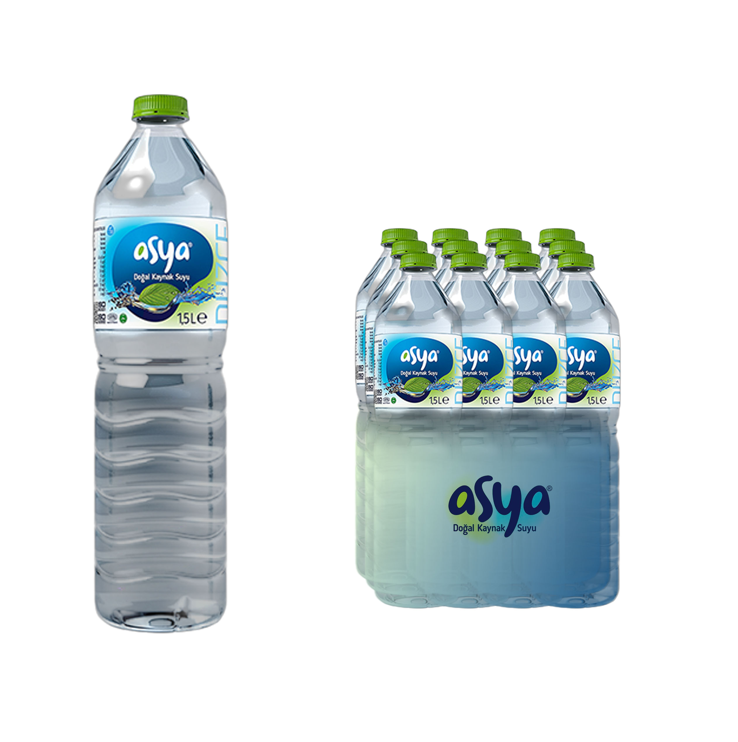 Asya 6x1,5 LT Pet Şişe Su