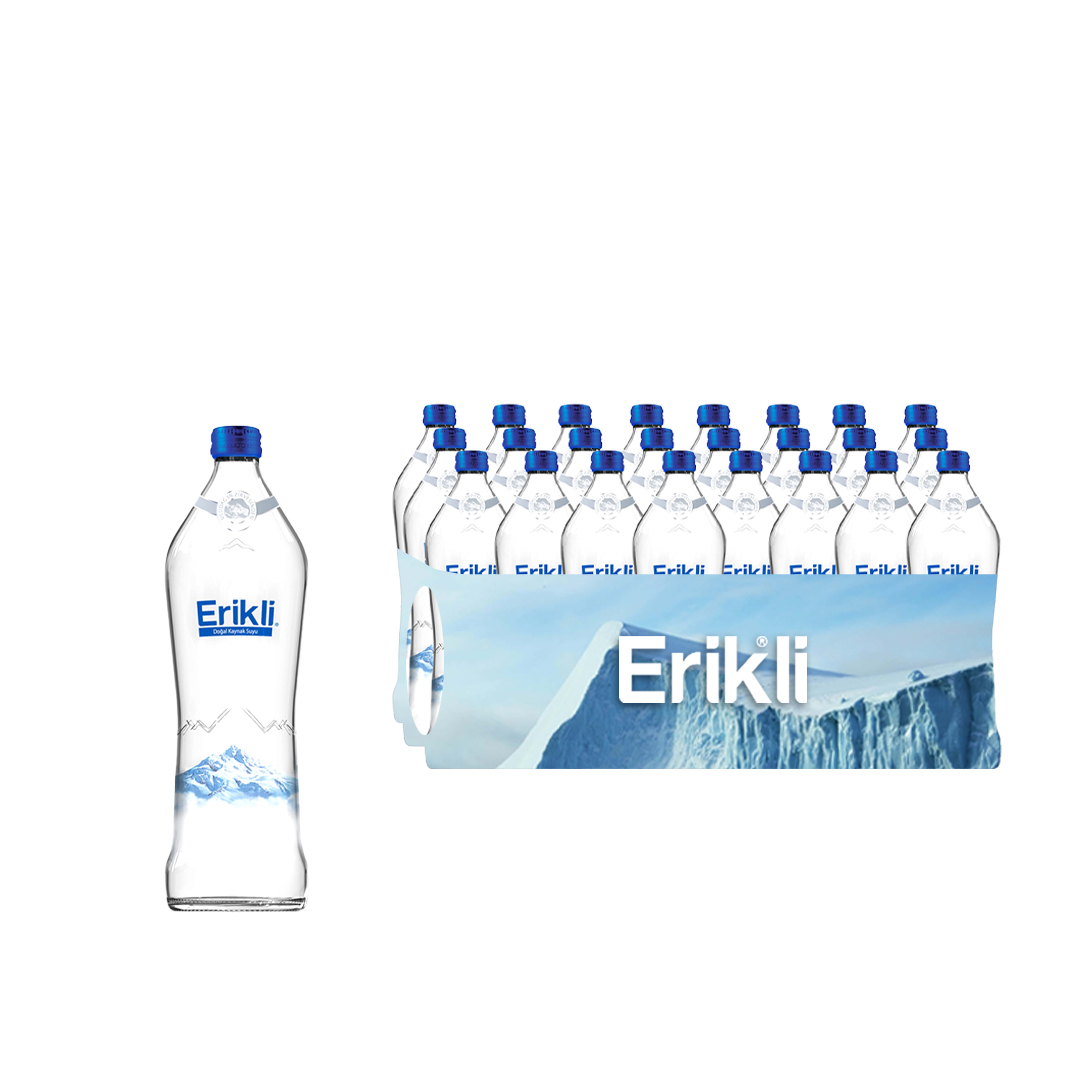 Erikli Cam Şişe Su 12 x 330 ml