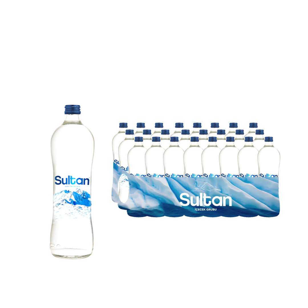 Sultan Su 12x330 ml -  Cam Şişe