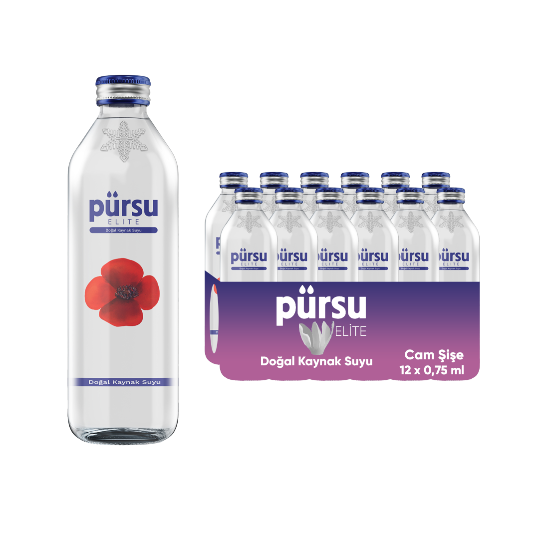 PürSu PürSu Cam Şişe 6 x 750 ml.