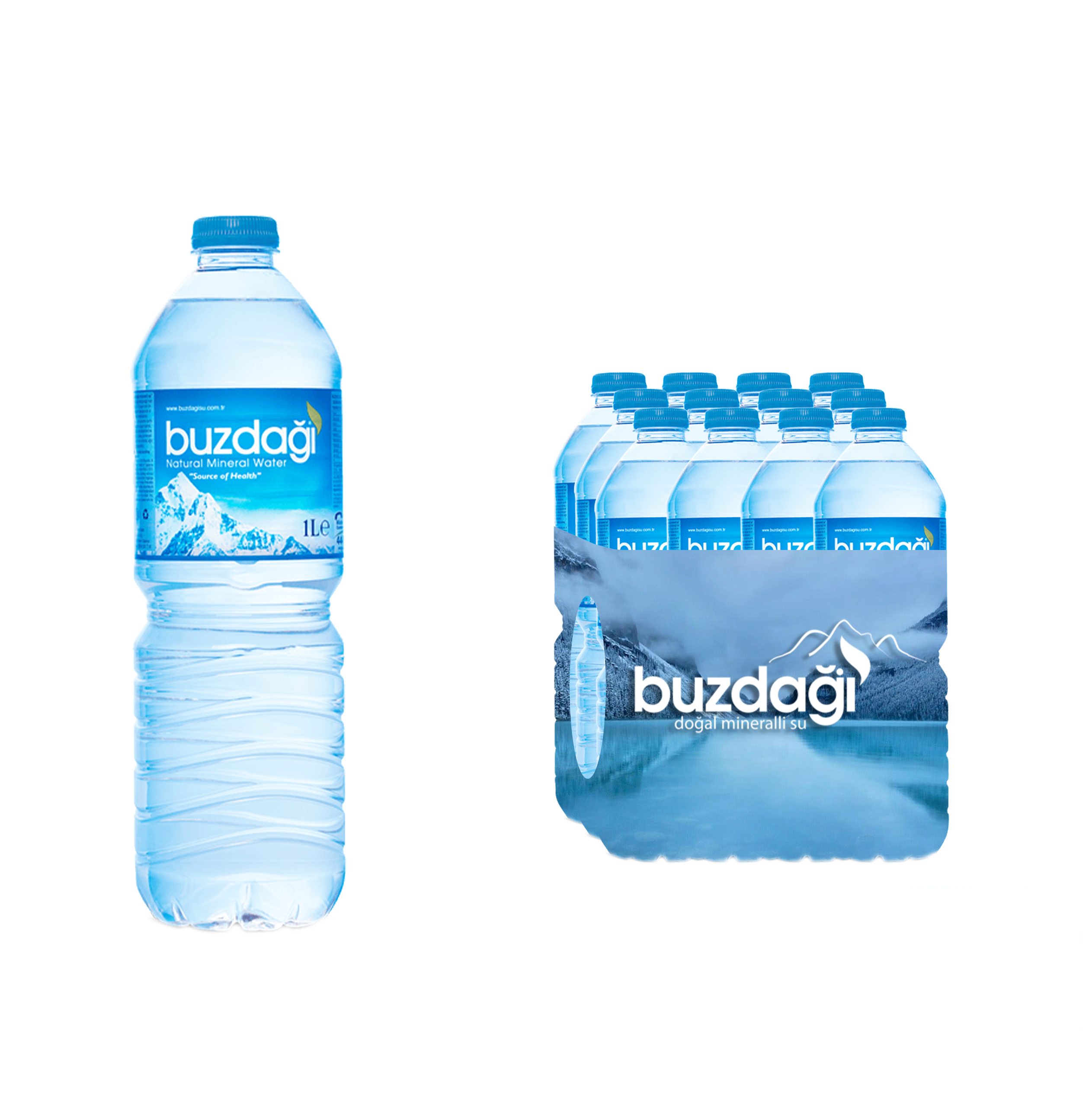 Buzdağı Buzdağı 6 x 1 lt. Pet Şişe Su