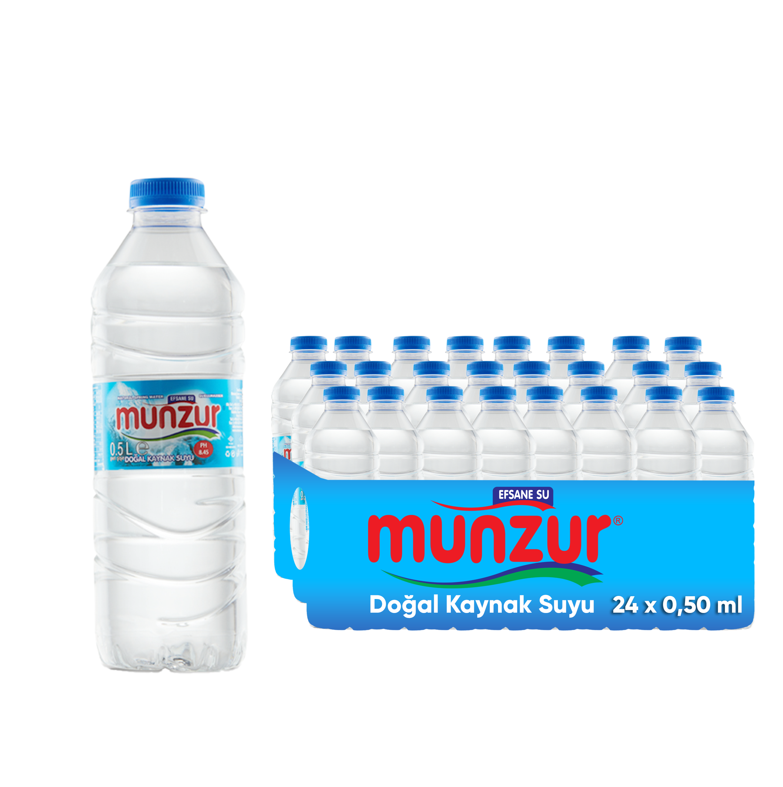 Munzur Munzur 24x500 ml Pet Şişe Su
