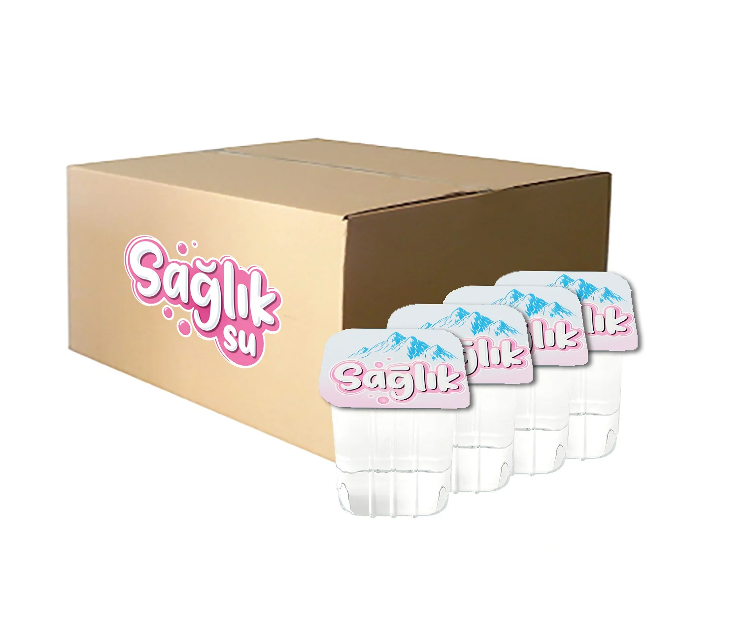 Sağlık Cup Water 60 x 180 ml